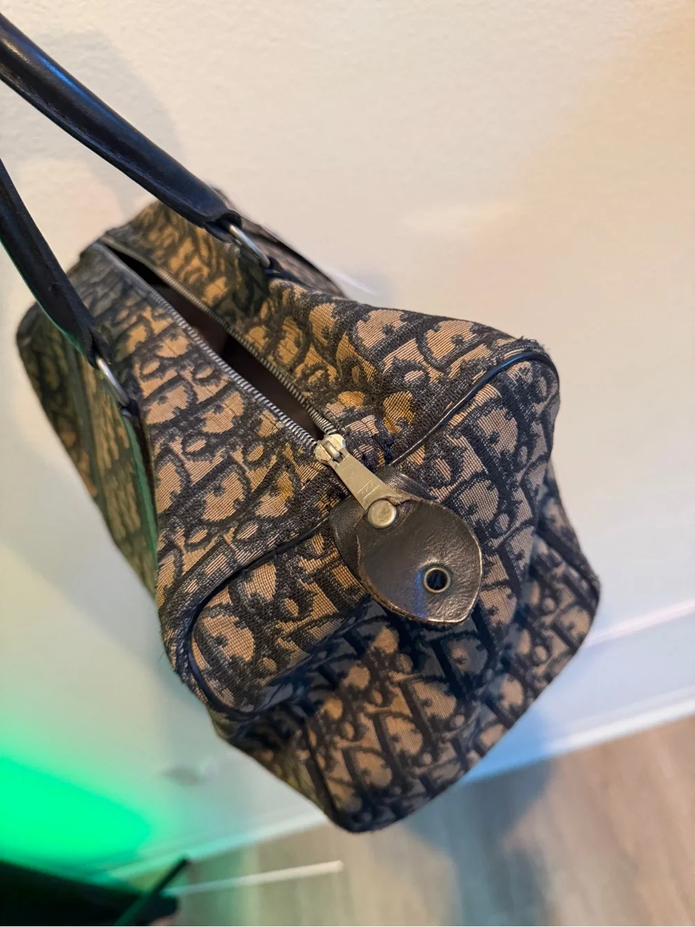 Dior Authentic Vintage Dior Monogram Boston bag